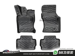 ALFOMBRILLAS DE GOMA RIZLINE PARA LAND ROVER VELAR 2017--