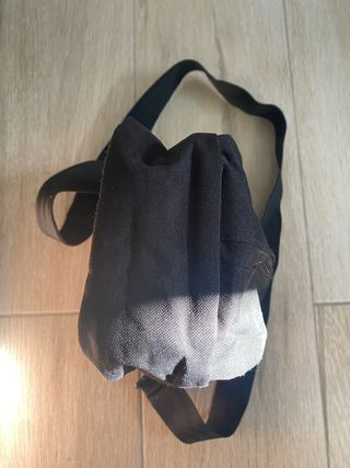 Riñonera El Niño Negra y Naranja Original