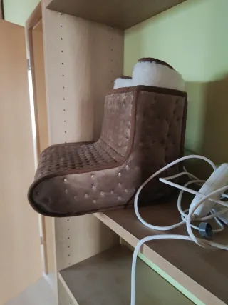 Calentador de pies eléctrico