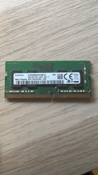 Memoria RAM Samsung 4GB DDR4 2400MHz
