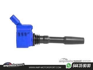 KIT DE 4 BOBINAS DE ENCENDIDO ALPHA COMPETITION AUDI S3 8V / LEON 5F CUPRA / VW GOLF 7 GTI / R - 1.8 / 2.0 TFSI - AZUL