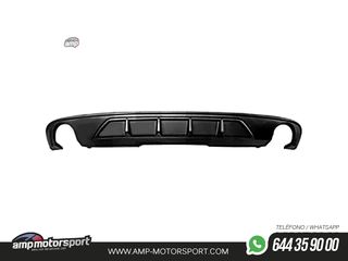 DIFUSOR TRASERO PARA AUDI A4 B9 BERLINA / AVANT 2015-2019