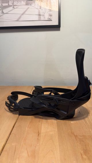 Fijaciones Snowboard Salomon Rhythm Black Talla L