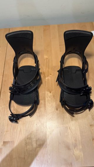 Fijaciones Snowboard Salomon Rhythm Black Talla L