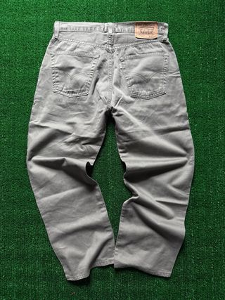 Levi's 551 Jeans Uomo W33 L34 Grigio