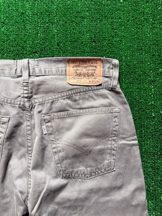 Levi's 551 Jeans Uomo W33 L34 Grigio
