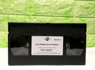 VHS “ The Chronicles of Riddick Dark Fury ”