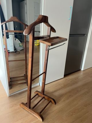 Galán de noche vintage teca