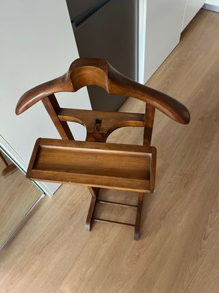 Galán de noche vintage teca