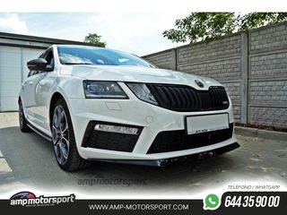 SPOILER / LIP DELANTERO V2 PARA SKODA OCTAVIA RS MK3 2013-2016