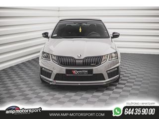 SPOILER / LIP DELANTERO V1 PARA SKODA OCTAVIA RS MK3 2016-2019