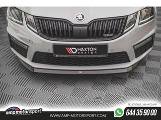SPOILER / LIP DELANTERO V1 PARA SKODA OCTAVIA RS MK3 2016-2019
