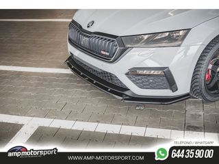 SPOILER / LIP DELANTERO V1 PARA SKODA OCTAVIA RS MK4 2020-