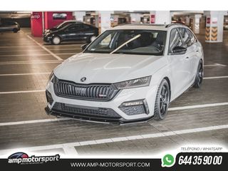 SPOILER / LIP DELANTERO V1 PARA SKODA OCTAVIA RS MK4 2020-