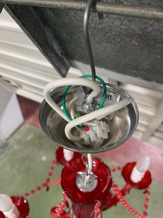 Lampada a sospensione rossa