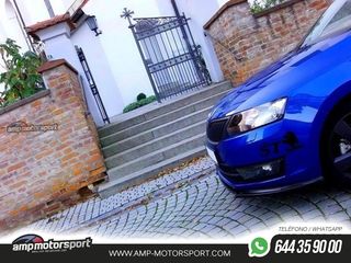 SPOILER / LIP DELANTERO V1 PARA SKODA RAPID 2013-2019