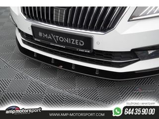 SPOILER / LIP DELANTERO V3 PARA SKODA SUPERB MK3 2015-2019