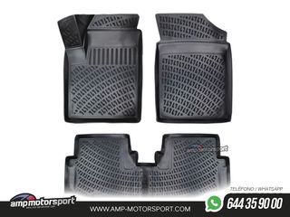 ALFOMBRILLAS DE GOMA RIZLINE PARA CITROËN BERLINGO / PEUGEOT PARTNER 1996-2008