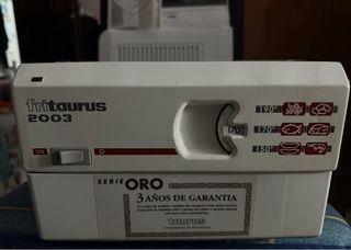 Freidora Taurus 2003 serie oro sin utilizar