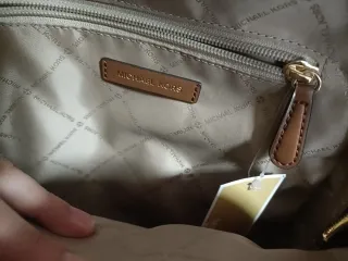 Mochila Michael Kors Marrón Logo MK