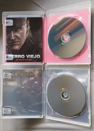 Juegos PS3: God of War y Metal Gear Solid 4
