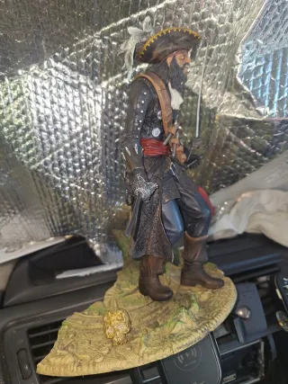 Figura Pirata Barbanegra Coleccionable