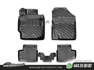 ALFOMBRILLAS DE GOMA RIZLINE PARA TOYOTA YARIS 2005-2013