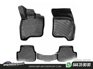 ALFOMBRILLAS DE GOMA RIZLINE PARA VOLKSWAGEN E-GOLF 2014-2025
