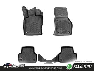 ALFOMBRILLAS DE GOMA RIZLINE PARA AUDI A3 2013-2020