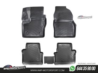 ALFOMBRILLAS DE GOMA RIZLINE PARA FORD TRANSIT CONECT 2013-2017