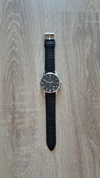Reloj Hugo Boss Negro y Plateado