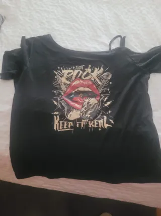 Camiseta Rockera Just Rock Talla l