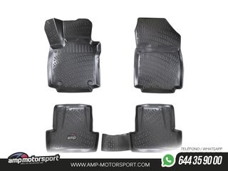 ALFOMBRILLAS DE GOMA RIZLINE PARA RENAULT CAPTUR 2013-2019