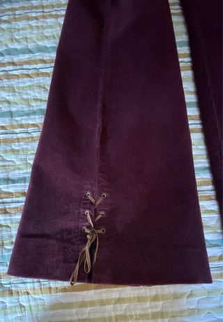 Lote 2 Pantalones campana de pana elástica