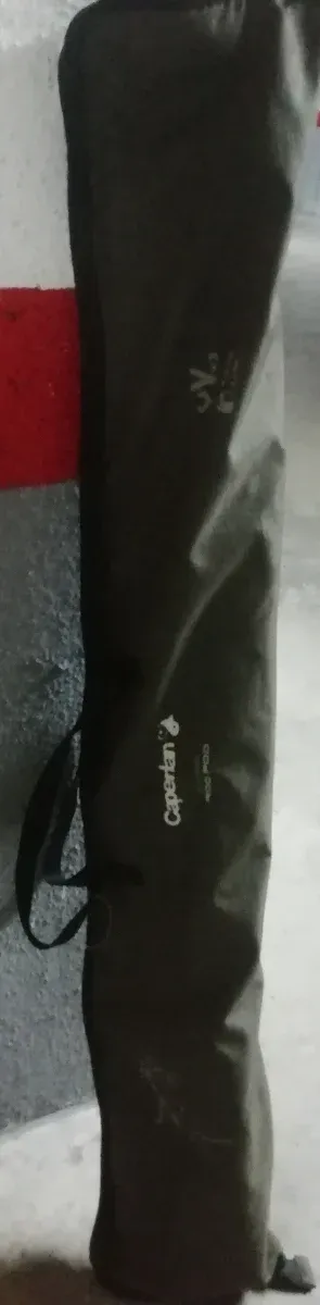 2 Soportes Cañas Pesca Caperlan + Funda