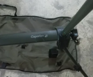 2 Soportes Cañas Pesca Caperlan + Funda