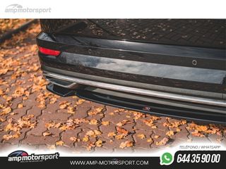 AÑADIDO DE DIFUSOR SKODA KAROQ 2017-- LOOK CARBONO