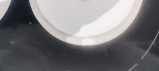 Applique vintage metallo e porcellana