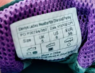 Zapatillas trekking Karrimor talla 37-38