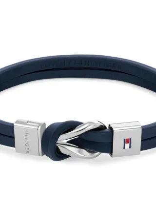 Pulsera Tommy Hilfiger Hombre Azul/Plata