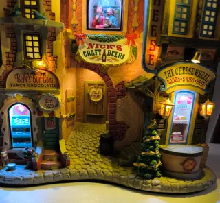 Facciata Lemax Ye Olde Cobblestone Road