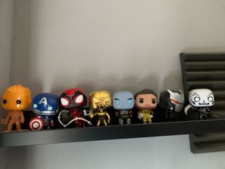 Lote Funko Pops Marvel y Fortnite