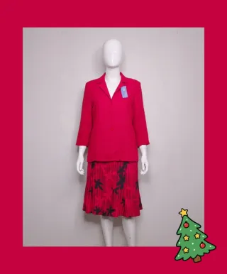 Conjunto Traje Chaqueta y Falda Talla 42