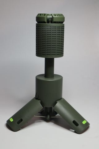 Lanterna de acampamento verde