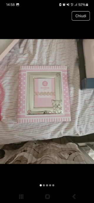 Diario con cornice portafoto