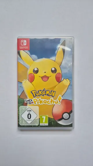 Pokemon Let's Go Pikachu Switch