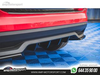 DIFUSOR TRASERO SKODA KAMIQ 2019-- NEGRO BRILLO