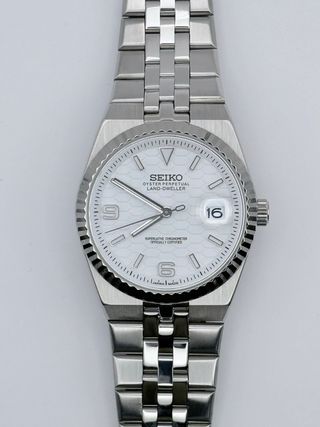 Seiko Mod Land-Dweller Blanco