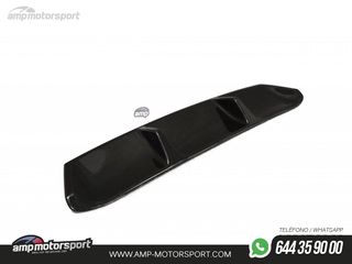 DIFUSOR TRASERO SKODA SUPERB MK3 2019-- NEGRO BRILLO