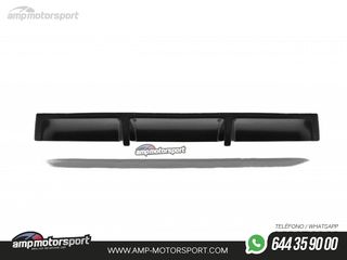 DIFUSOR TRASERO SKODA SUPERB MK3 2019-- NEGRO BRILLO